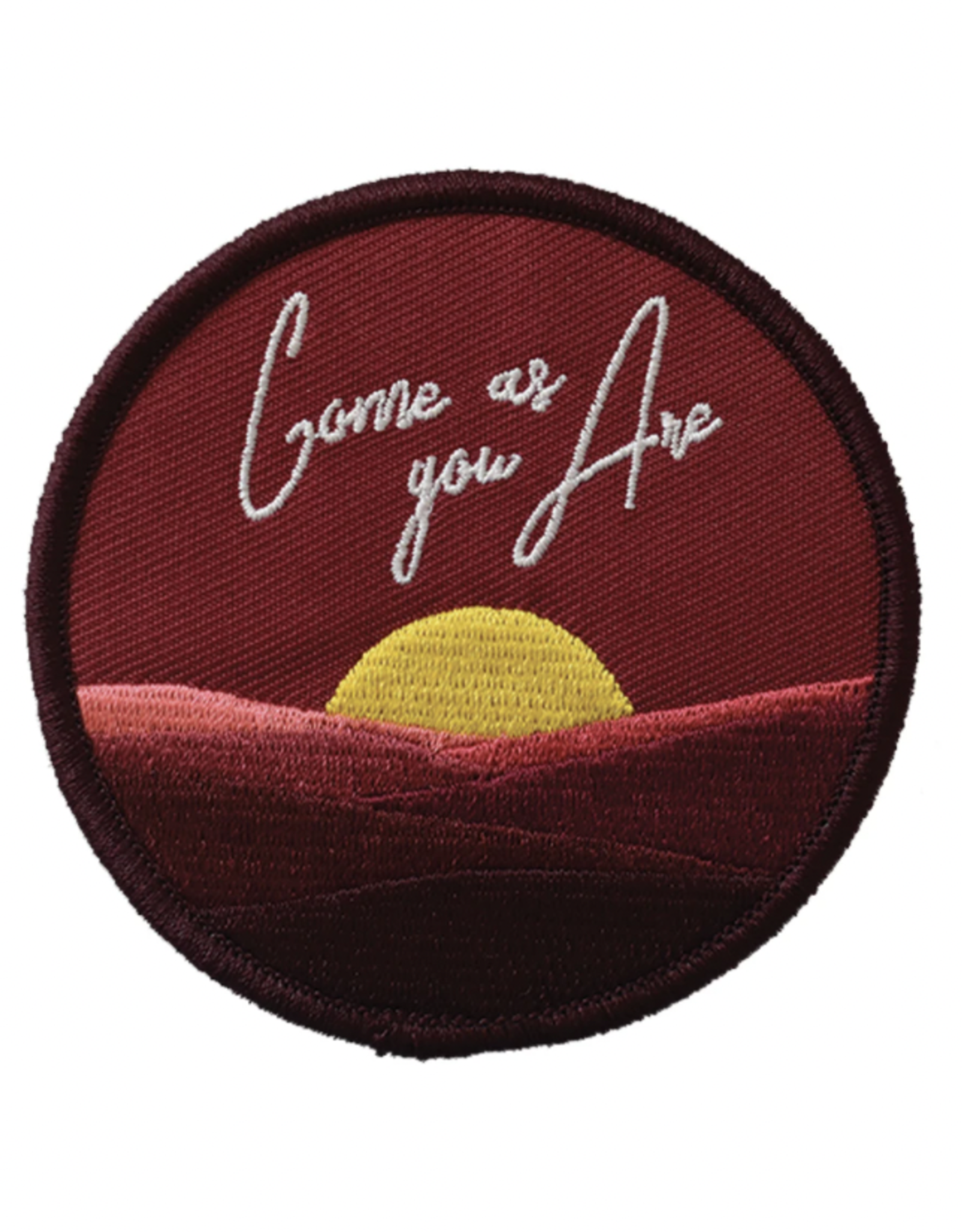 Come As You Are Embroidered Patch by Retrograde Supply Co