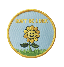 Don't Be a Dick Embroidered Patch by Retrograde Supply