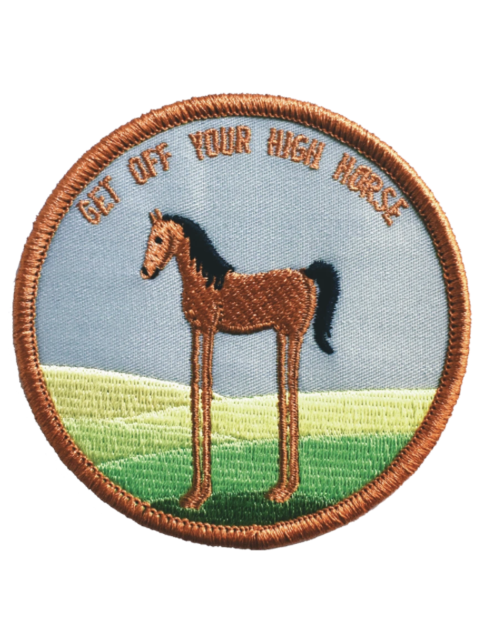 High Horse Embroidered Patch by Retrograde Supply Co