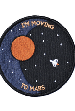I'm Moving To Mars Embroidered Patch by Retrograde Supply Co