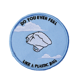 Plastic Bag Embroidered Patch by Retrograde Supply Co