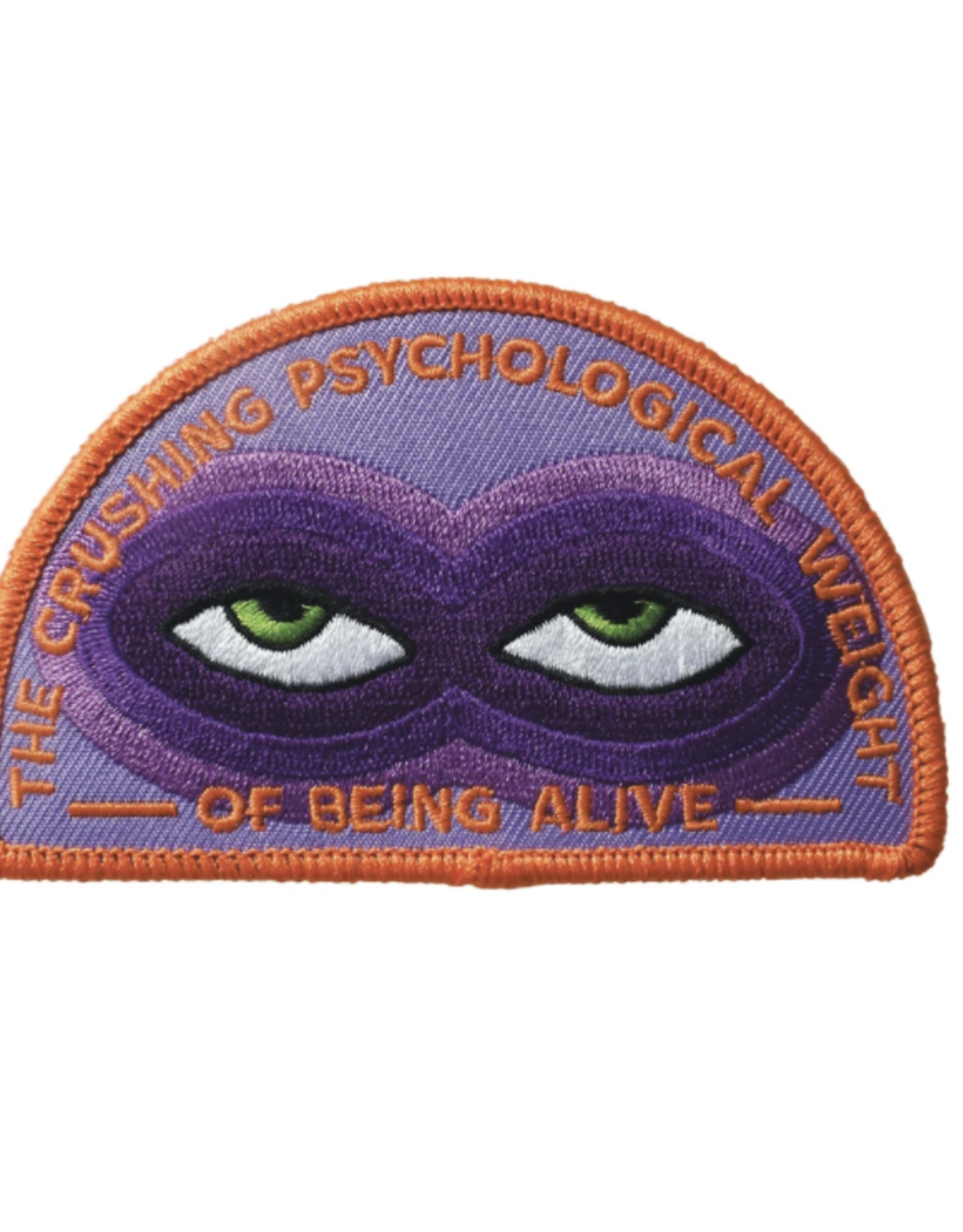 Crushing Psychological Weight Embroidered Patch by Retrograde Supply Co