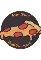 Pizza Won't Break Your Heart Embroidered Patch by Retrograde Supply Co