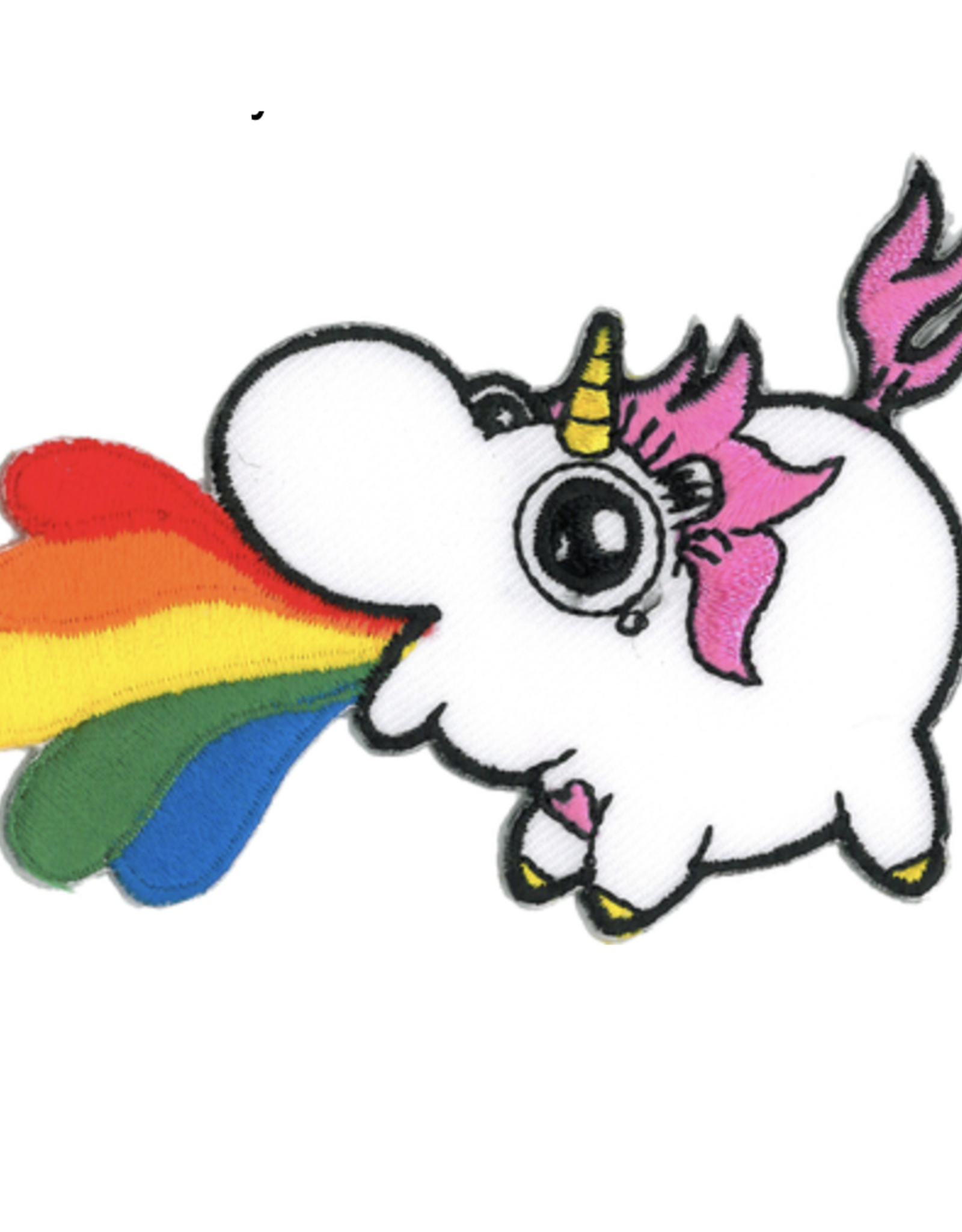 Emi Boz Chubby Unicorn Rainbow Patch