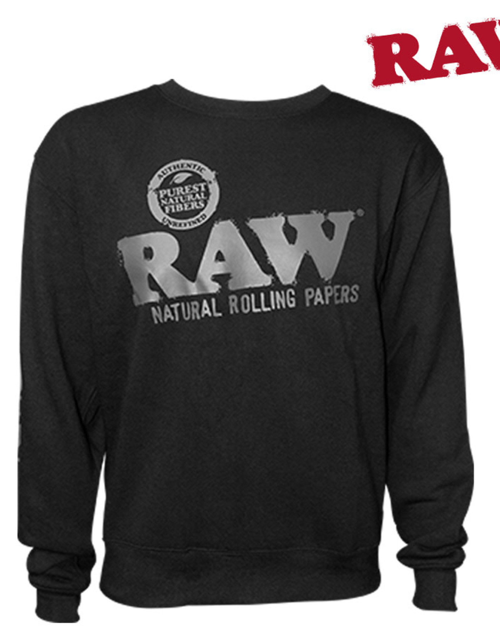 RAW RP X RAW "Blackout" Crew Neck Sweatshirt