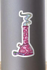 Pink Bong Sticker