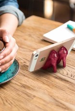 Pumped Up - Ruby Glitter Phone Stand