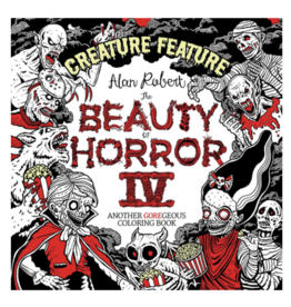 Beauty of Horror 4: Creature Feature Colouring Book by Alan Robert