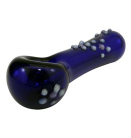 Blue Botanist Spoon by Chameleon Glass