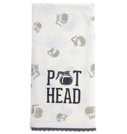 Pot Head Flour Sack Tea Towel