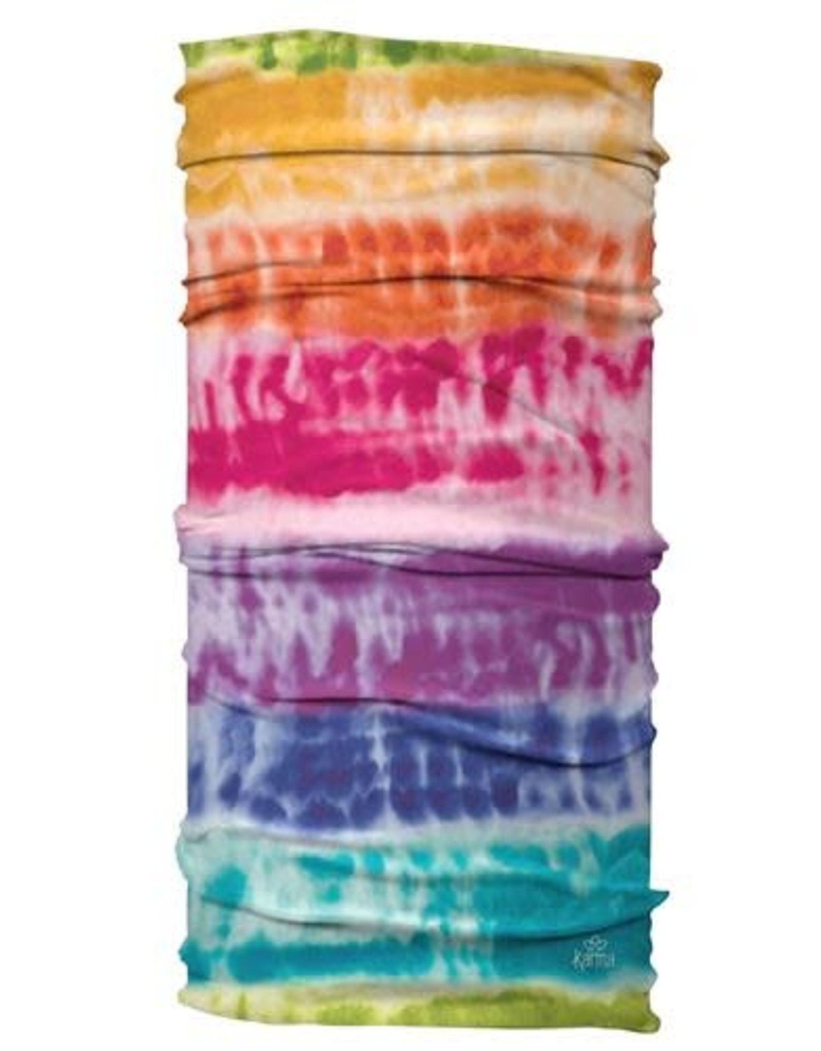 Wide Headband - Rainbow Tie Dye