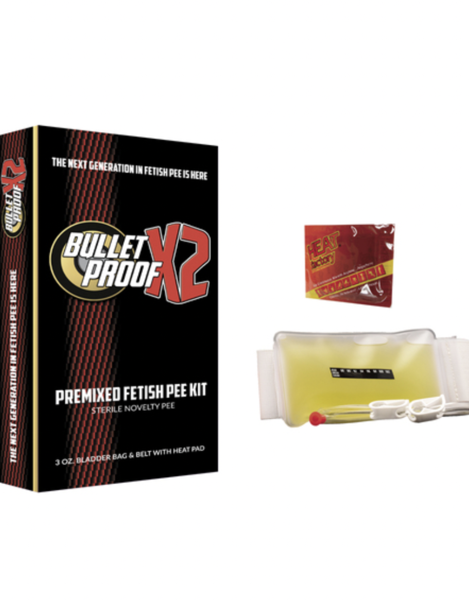 Bullet Proof X2 Premixed 3oz Belt Kit