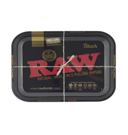 RAW RAW Black Rolling Tray - Small