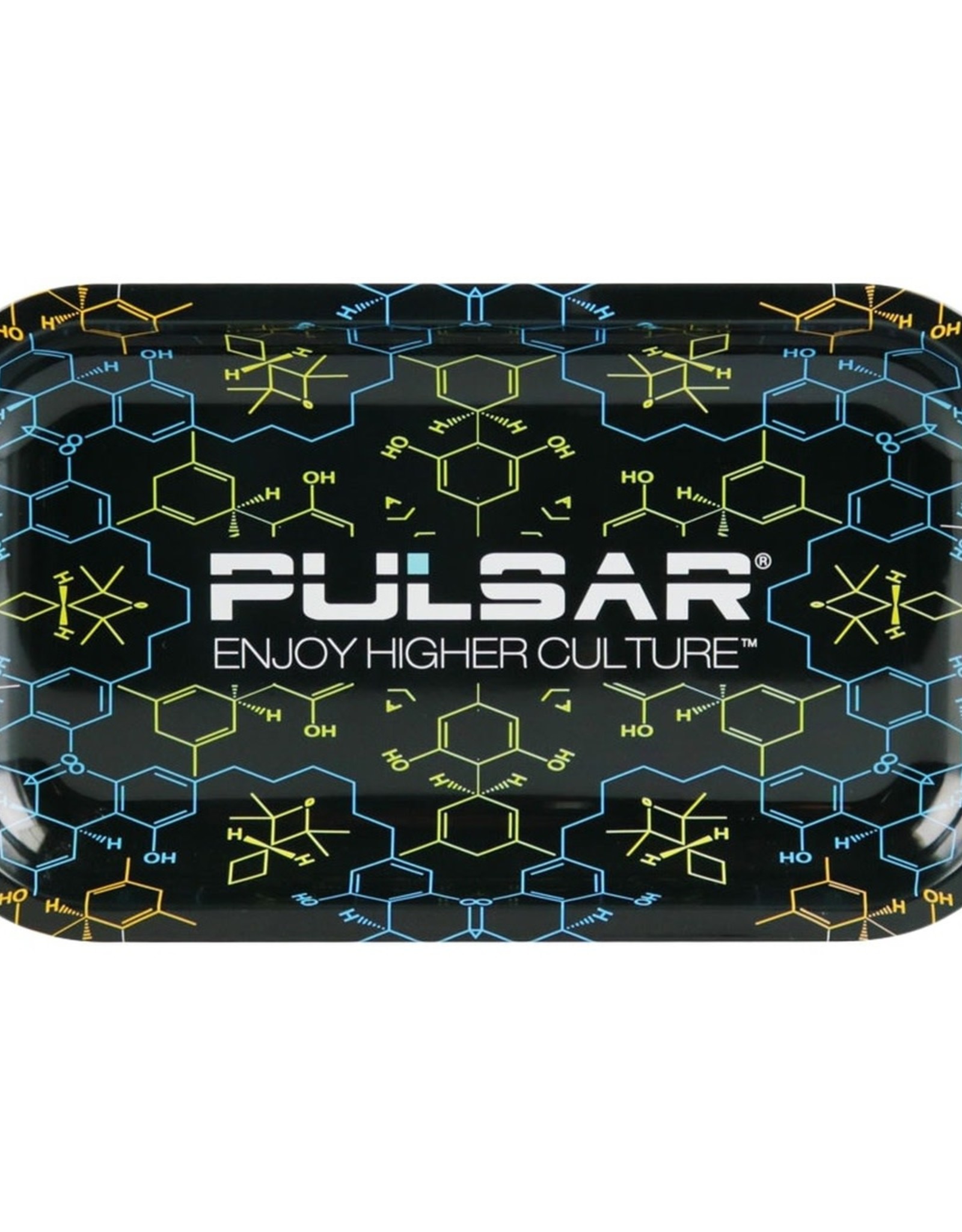 Pulsar THC Molecule Rolling Tray by Pulsar - 10.5”x 6.25”