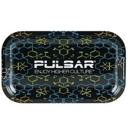 Pulsar THC Molecule Rolling Tray by Pulsar - 10.5”x 6.25”