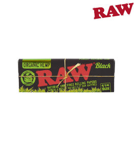 RAW RAW Black Organic 1.25 Papers - 50 Pack