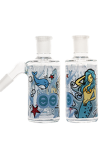 Cheech 14mm 45° Mermaid Decal Ashcatcher by Cheech