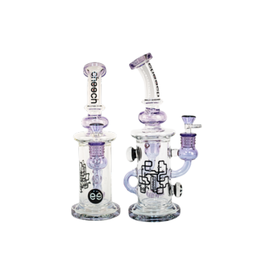 Cheech 11" Purple Recycler w/ Marble by Cheech