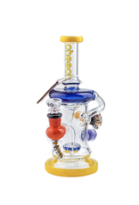 Cheech 10" Yellow & Blue Recycler by Cheech