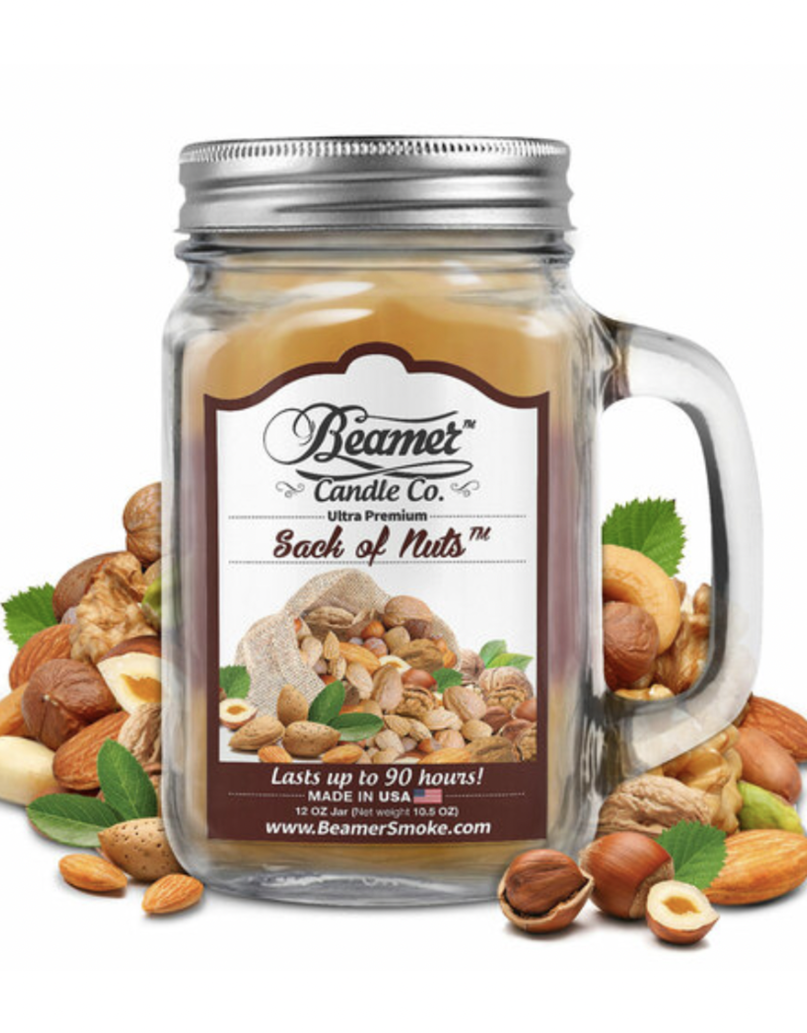 Beamer Beamer Candle - Sack of Nuts 12oz