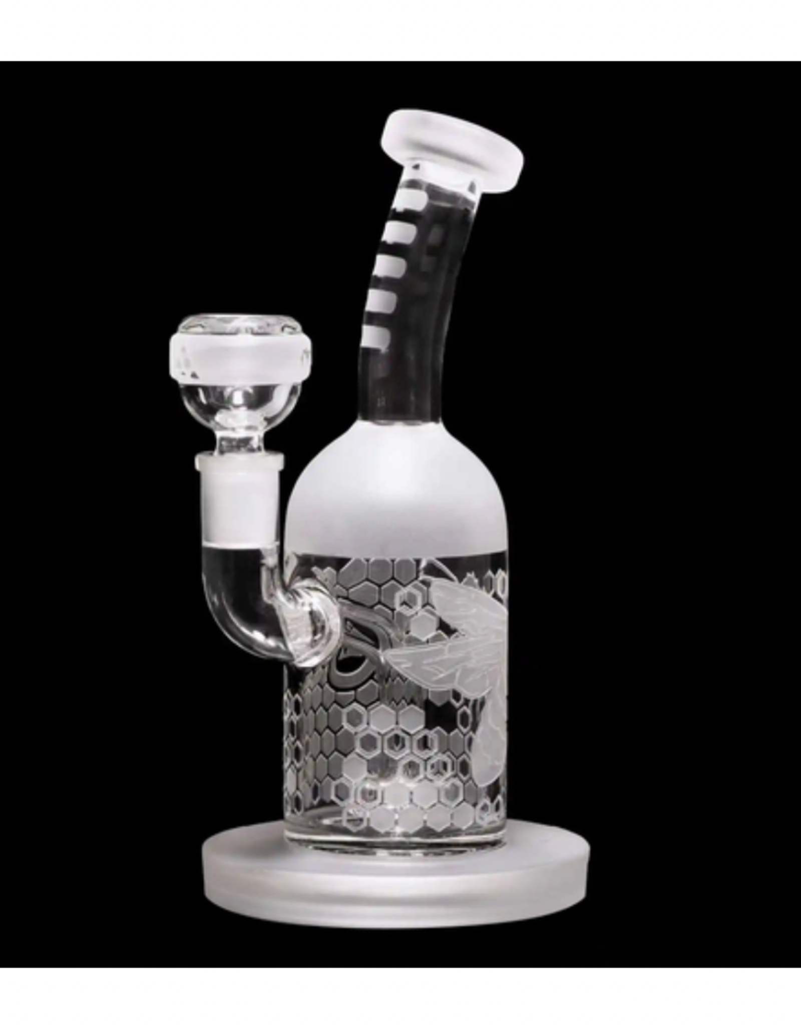 8" Bee Hive Rig by Milkyway Glass