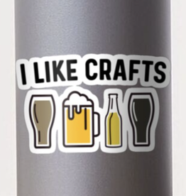 I Like Crafts Sticker