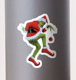 Sneaking Grinch Sticker