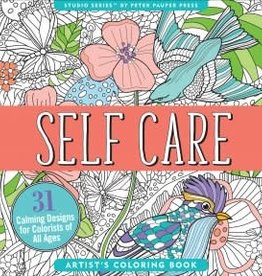 Adult Colouring Book: Self Care