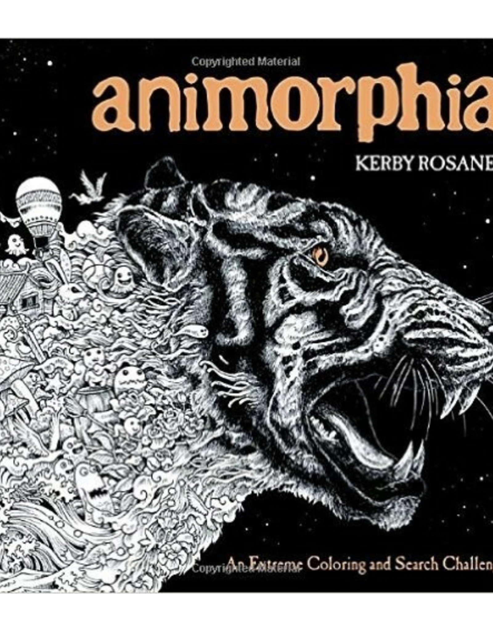 Animorphia - An Extreme Colouring and Search Challange by Kerby Rosane