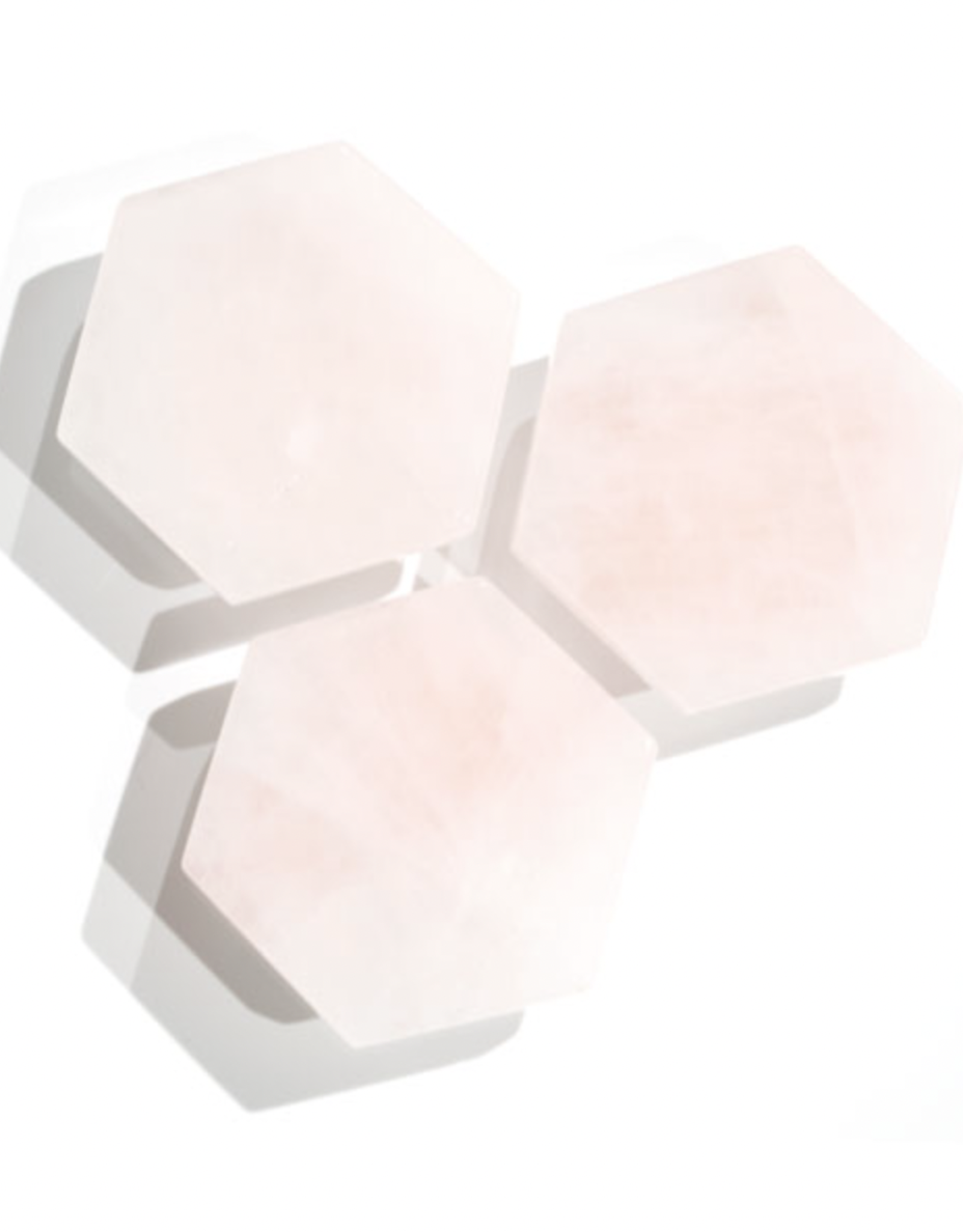Phone Grip - Rose Quartz, Hexagon Shape