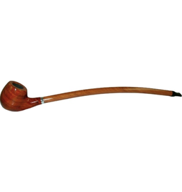 15" Curved Stem Rosewood Yellow Shire Pipe