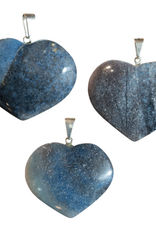 Gemstone Heart Pendant - Trolleite