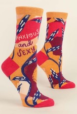 Anxious and Sexy Crew Socks