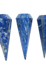 Faceted Pendulum - Lapis Lazuli Faceted Pendulum - Lapis Lazuli