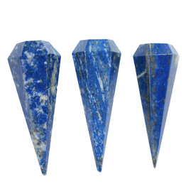 Faceted Pendulum - Lapis Lazuli