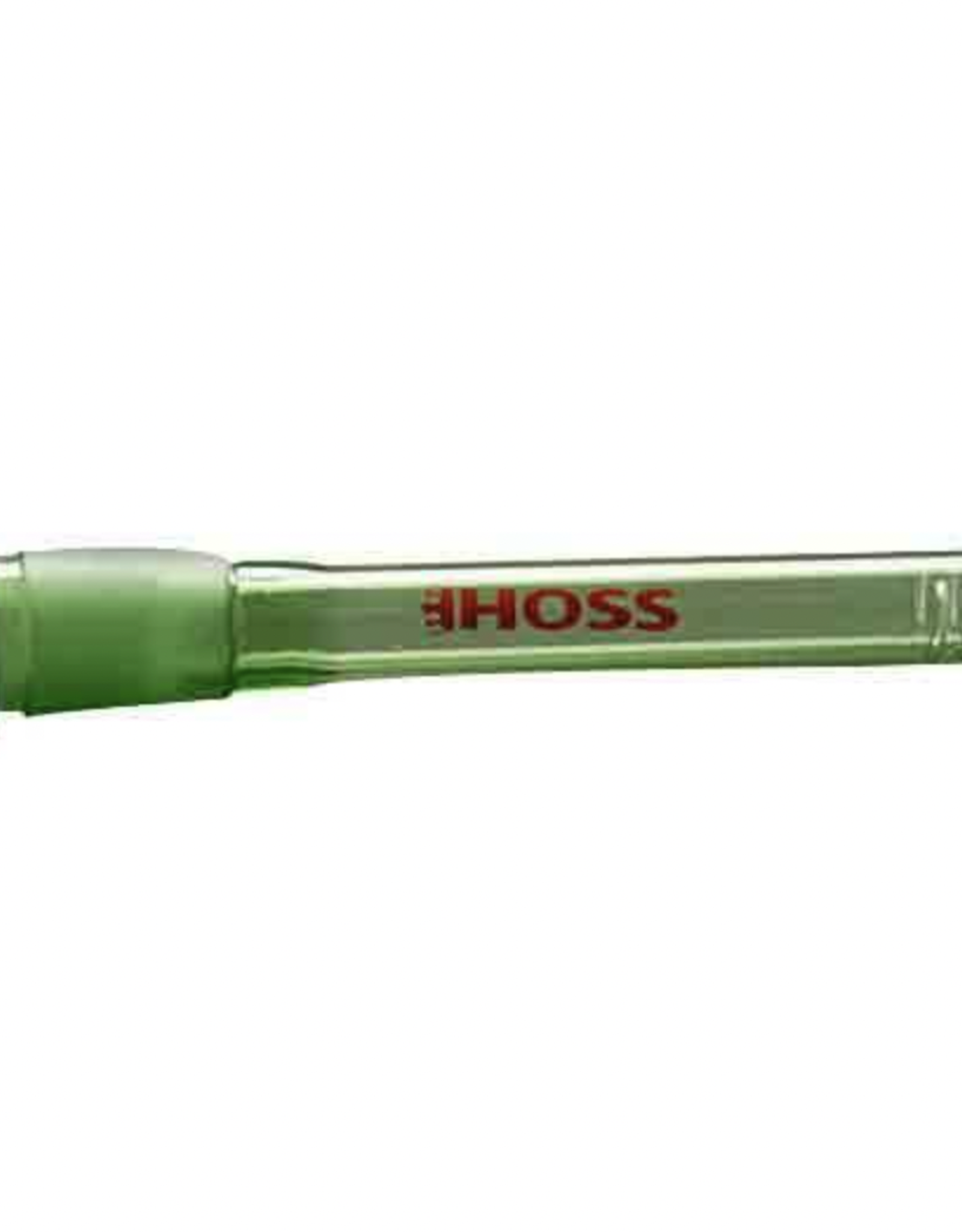 Hoss Colored Downstem w/ Cuts by Hoss Glass