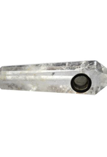 Eye-Cee - Clear Quartz Crystal Pipe