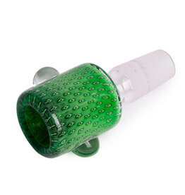 Red Eye Glass 14mm Bubble Trap Barrel Bowl by Red Eye Glass
