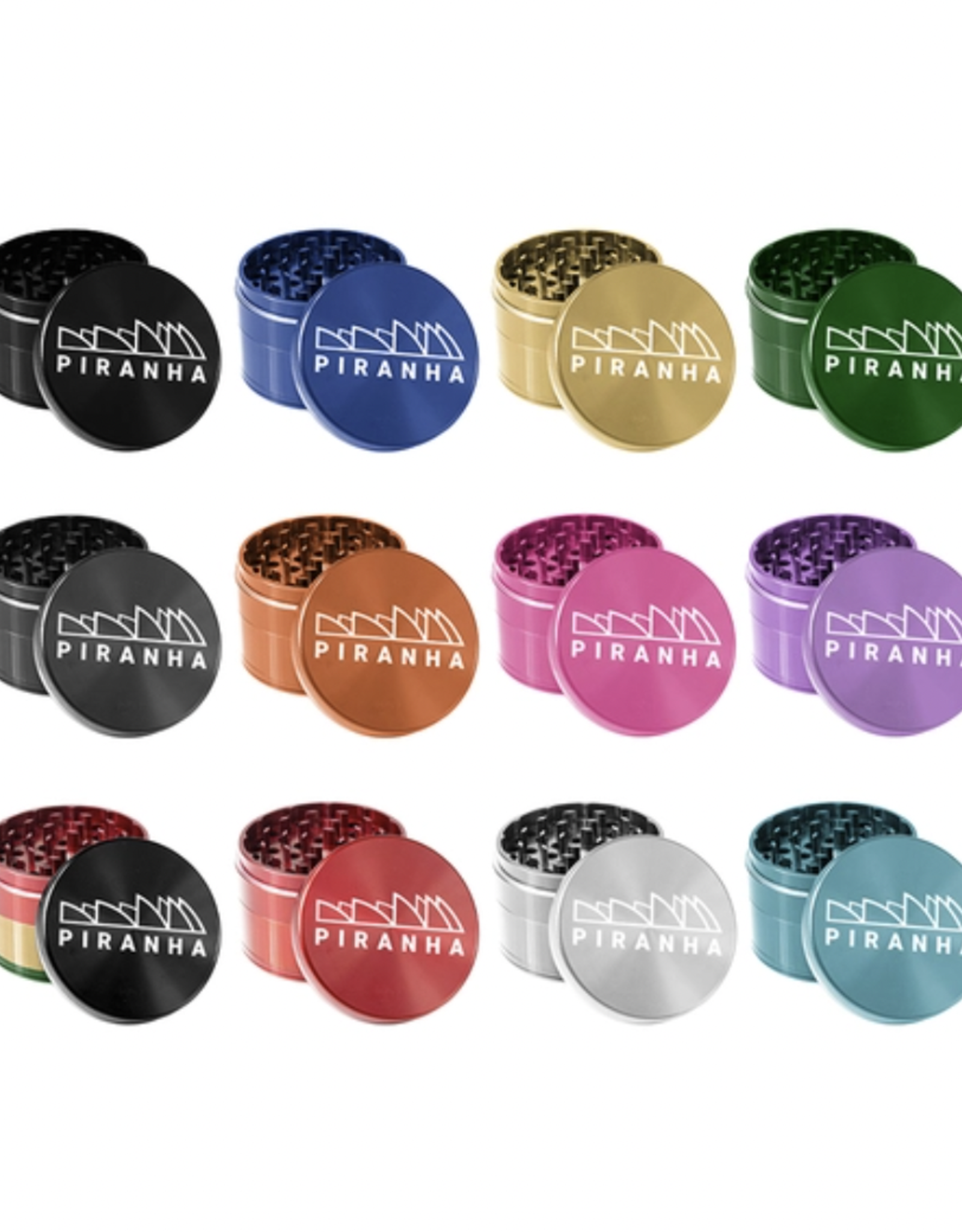 Piranha 3.5" 4 Piece Grinder