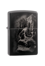 Zippo Skull Mountain Design Zippo