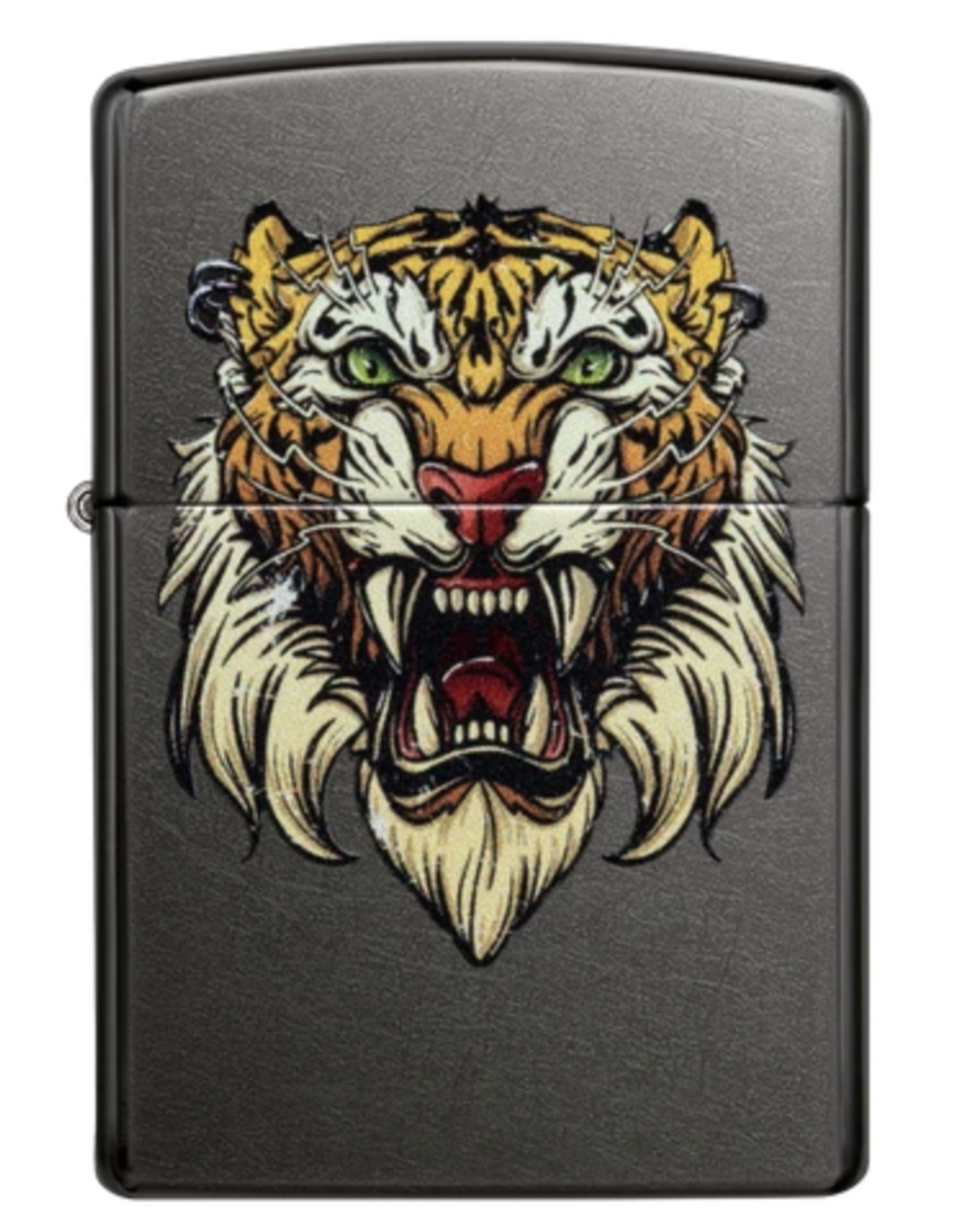 Fierce Sabertooth Tiger tattoo design' Sticker | Spreadshirt