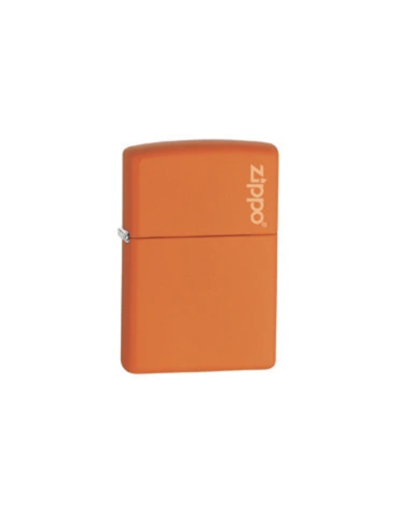 Zippo Orange Matte Zippo w/Logo