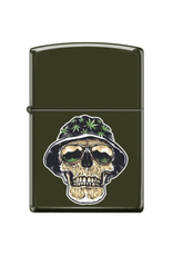 Zippo Leaf Cannabis Skull Zippo