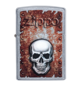 Zippo Rusted Skull Zippo