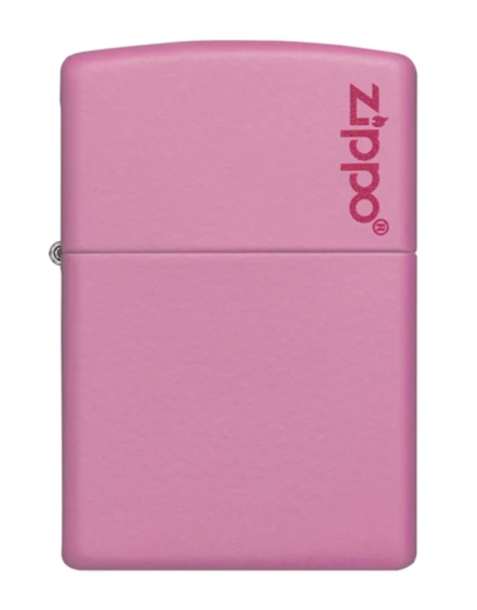 Zippo Pink Matte Zippo w/Logo