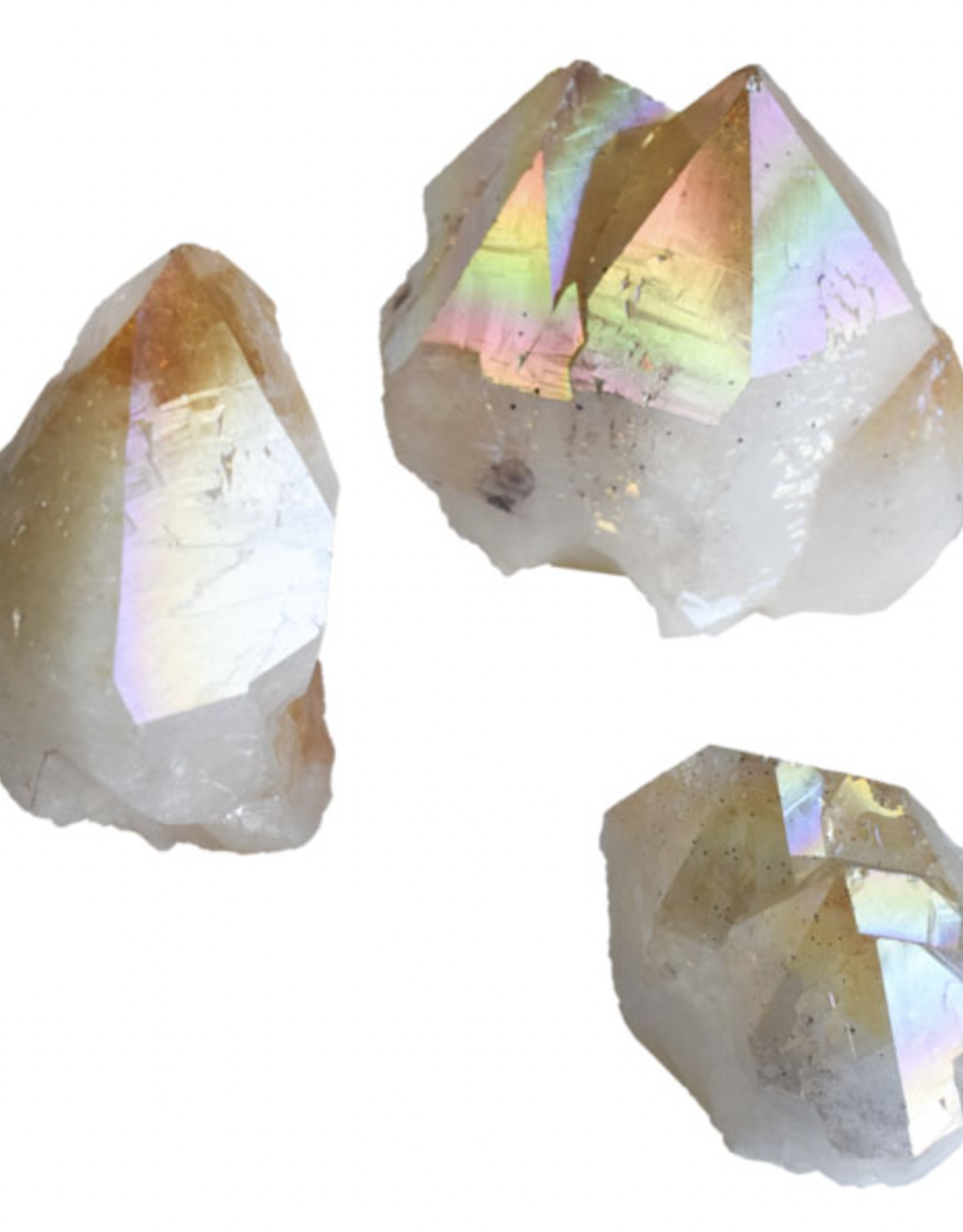 Cut Base Point - Citrine Angel Aura