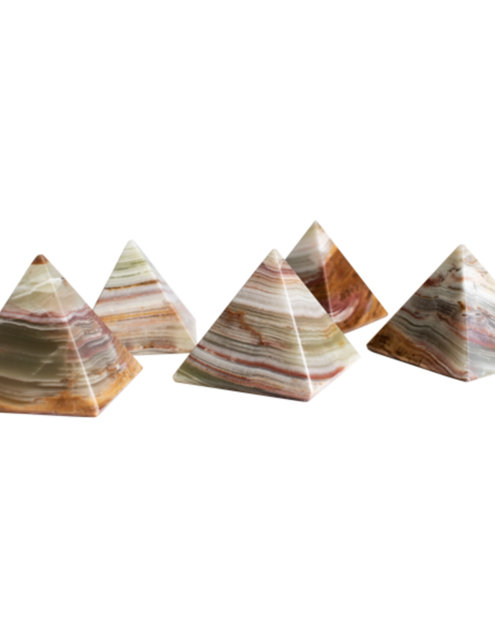 Pyramid - Rainbow Onyx