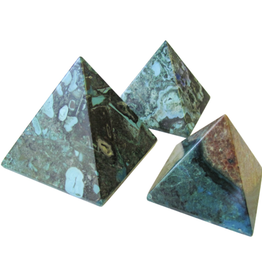 Pyramid - Chrysocolla