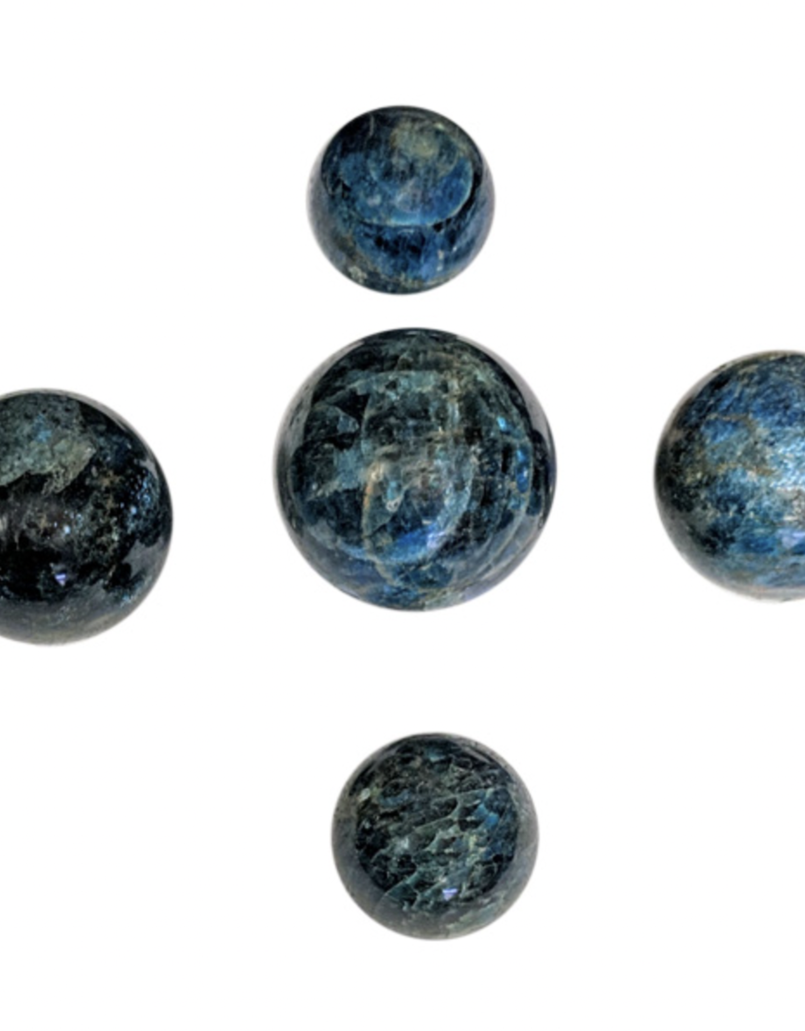 Sphere - Blue Apatite