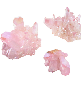 Pink Quartz Cluster